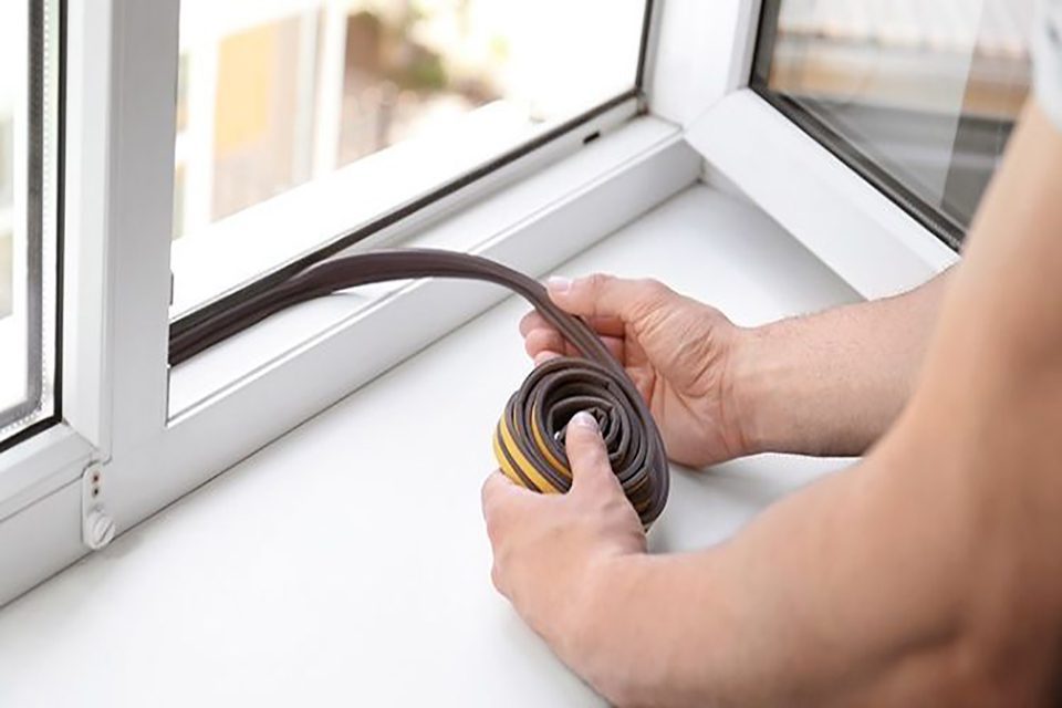 replace rubber seal on window